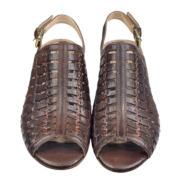 Pikolinos Women's Java Brown Gladiator Slingback Sandal Size US 7.5/8 - Picture 7 of 13